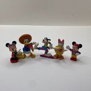 McDonald's Disney Epcot Adventure Happy Meal Mickey & Friends Figurines Lot of 5
